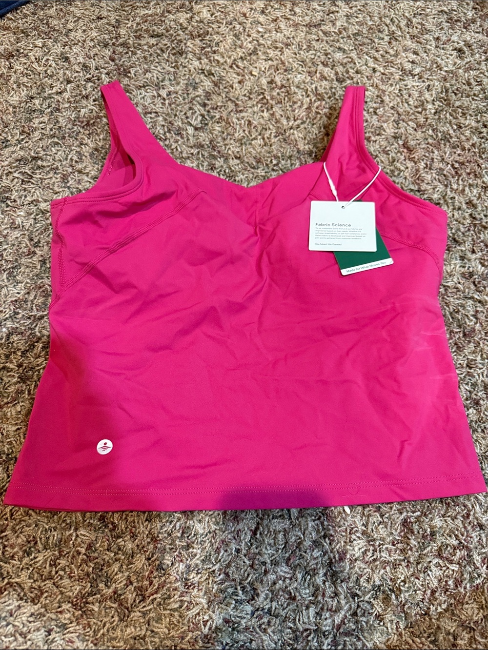 HALARA Softlyzero Plush Scoop Neck Tank - Picture 2 of 5